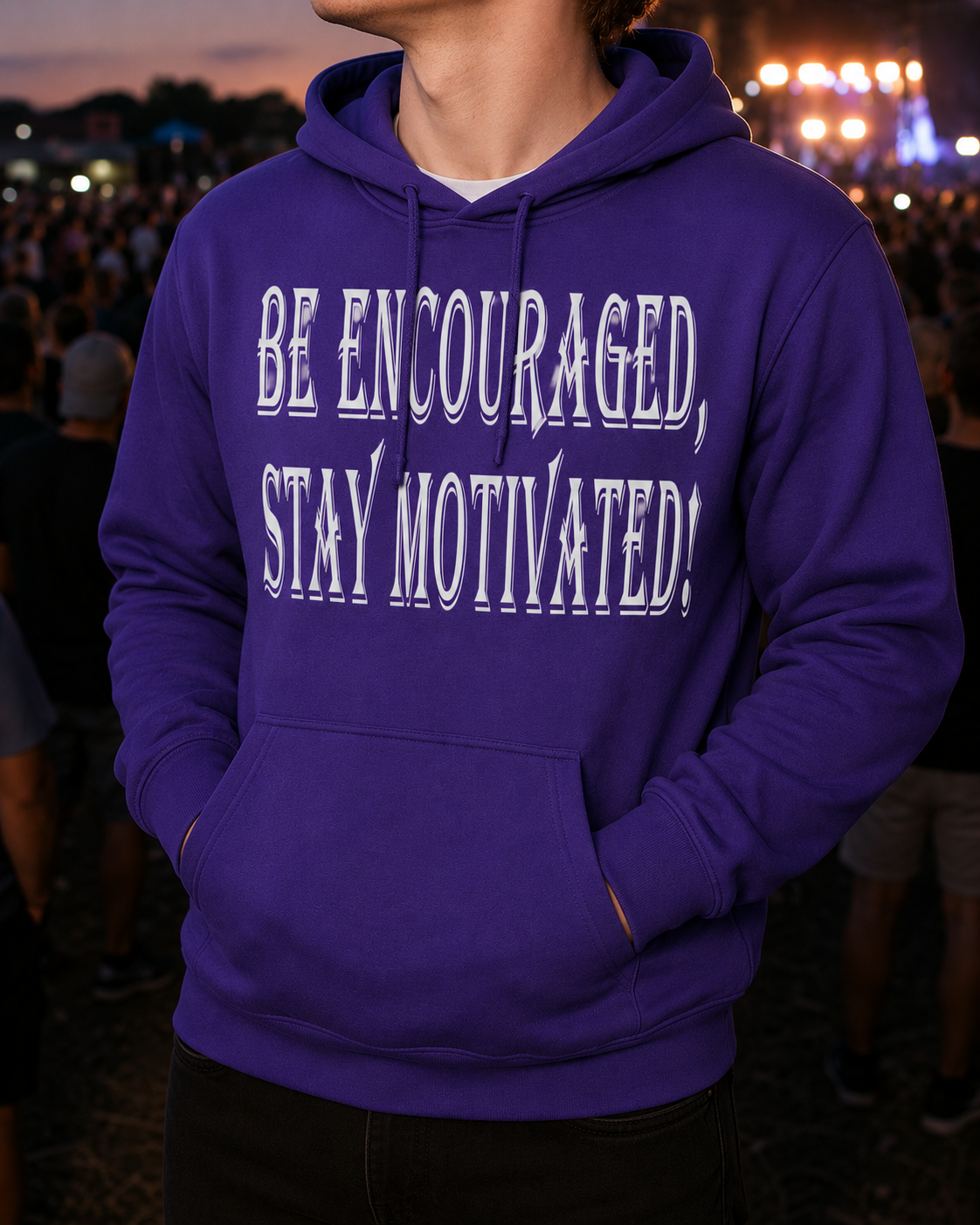 Be Encouraged, Stay Motivated Hoodie