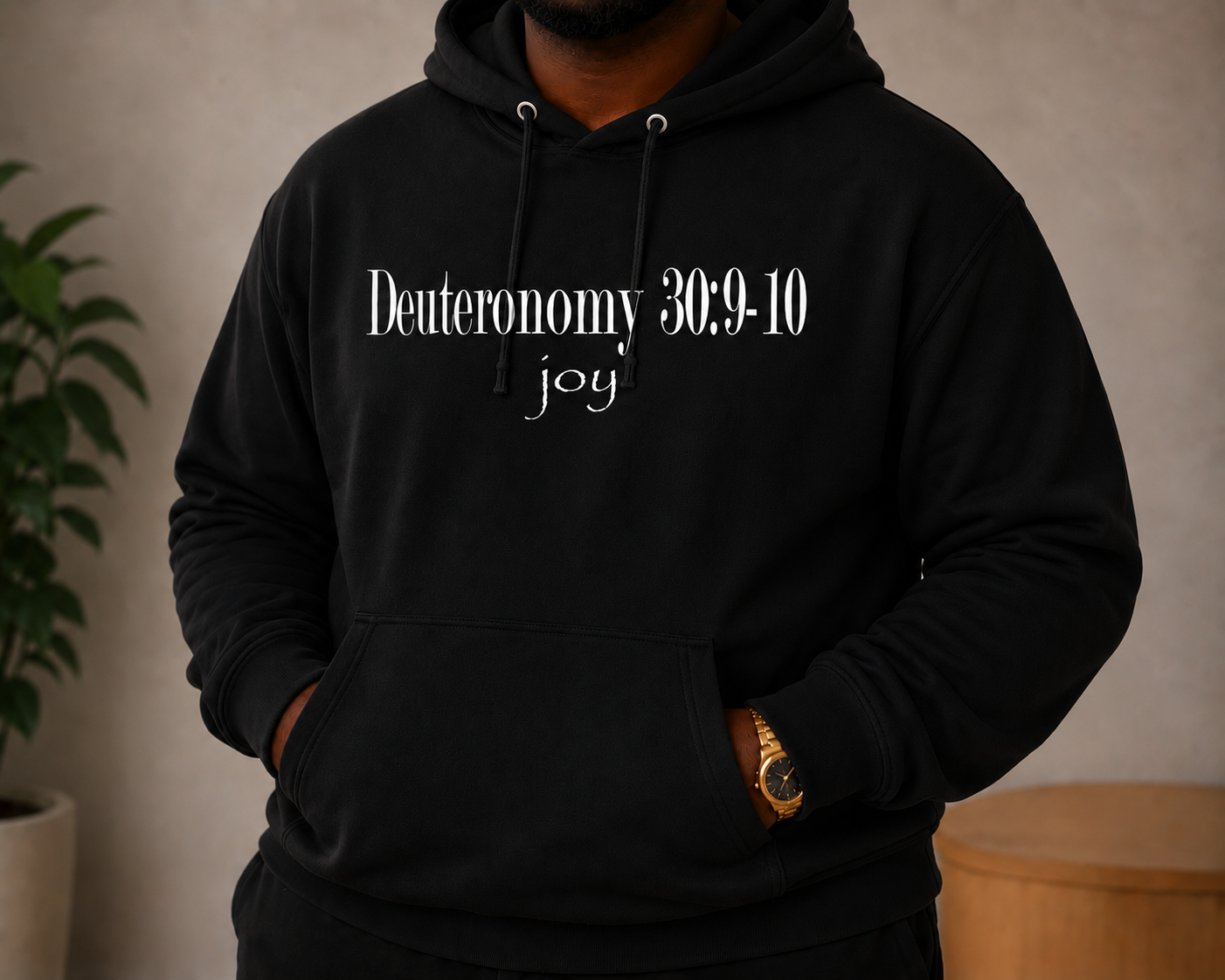 Deuteronomy 30:9-10 Joy Hoodie