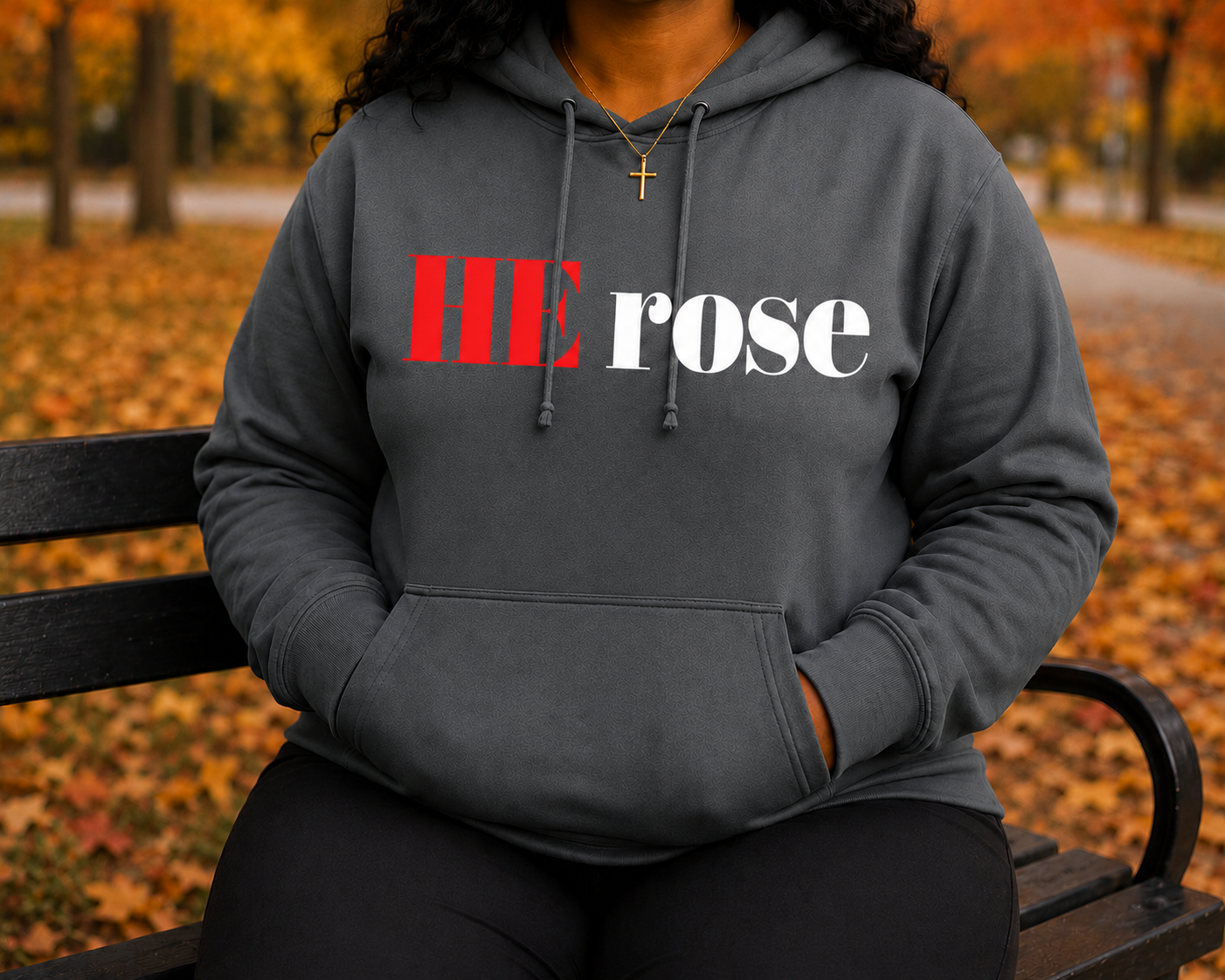 HE rose Hoodie