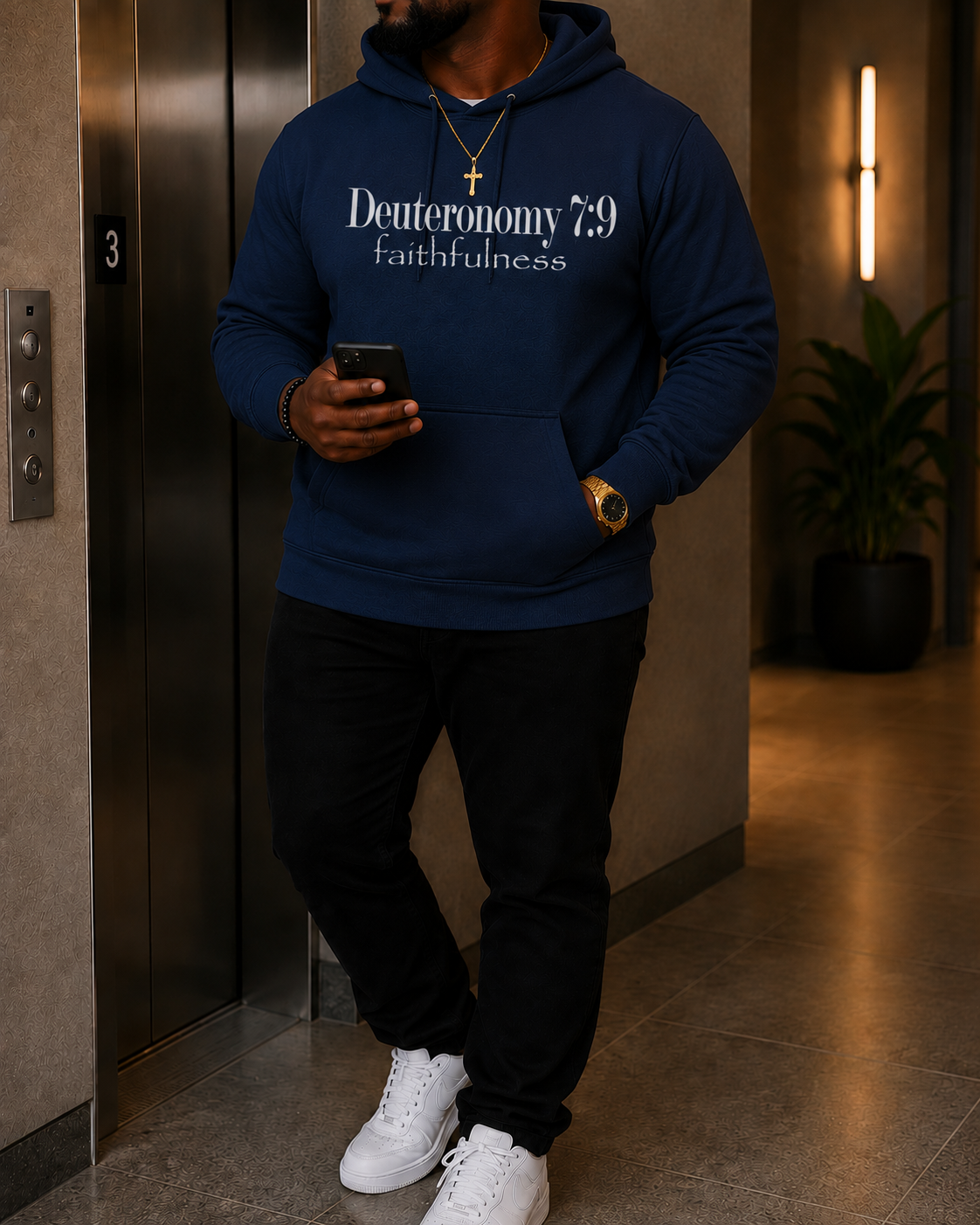 Deuteronomy 7:9 Faithfulness Hoodie