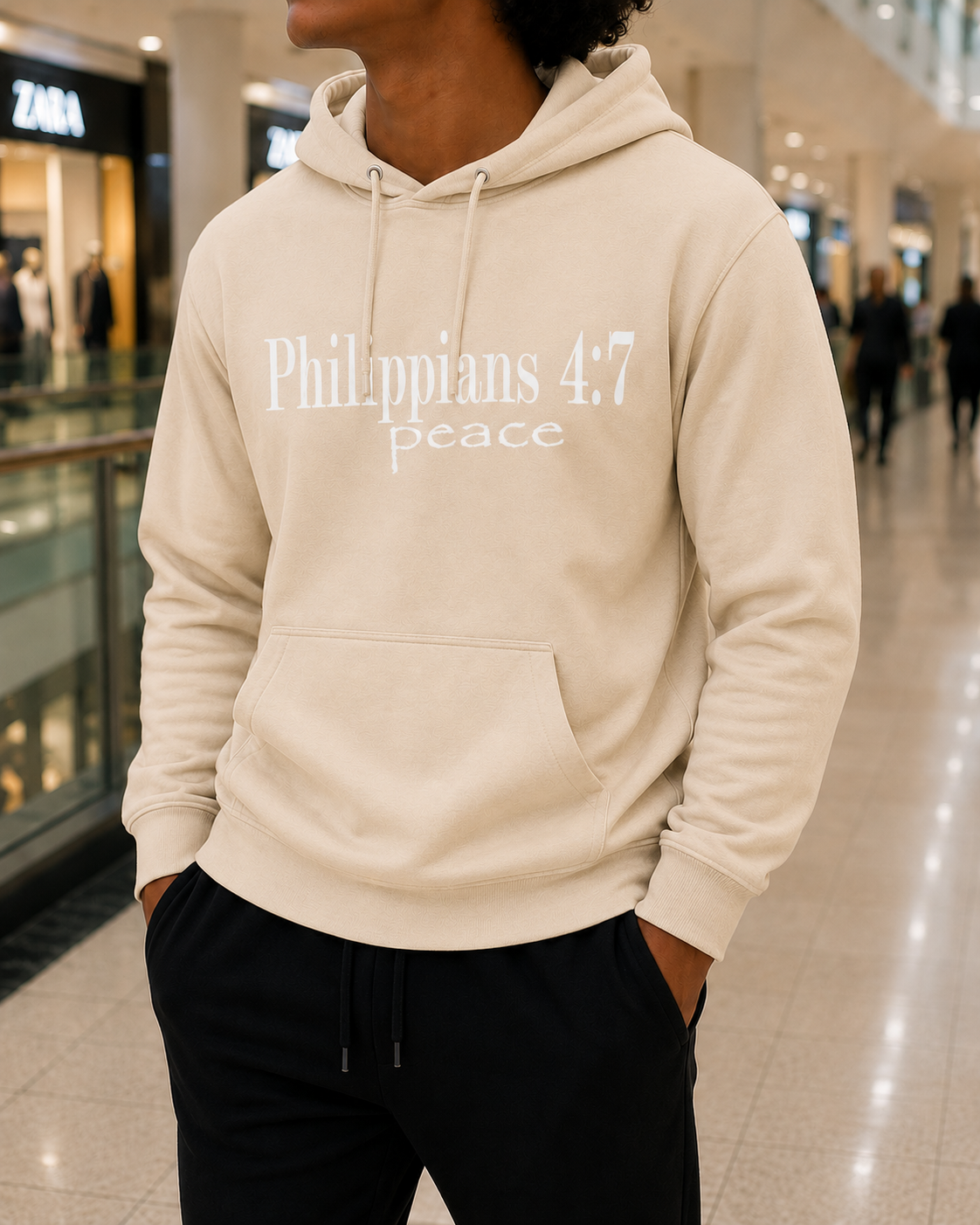 Philippians 4:7 Peace Hoodie