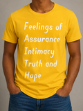 F.A.I.T.H. Feelings of Assurance Intimacy Truth and Hope