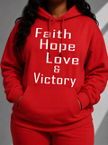 Faith Hope Love & Victory Hoodie