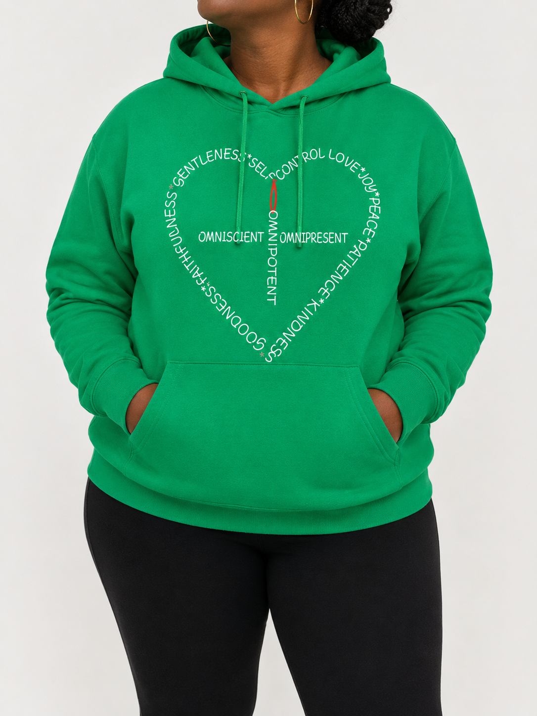 Heart & Cross Hoodie
