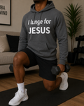 I Lunge For Jesus Hoodie