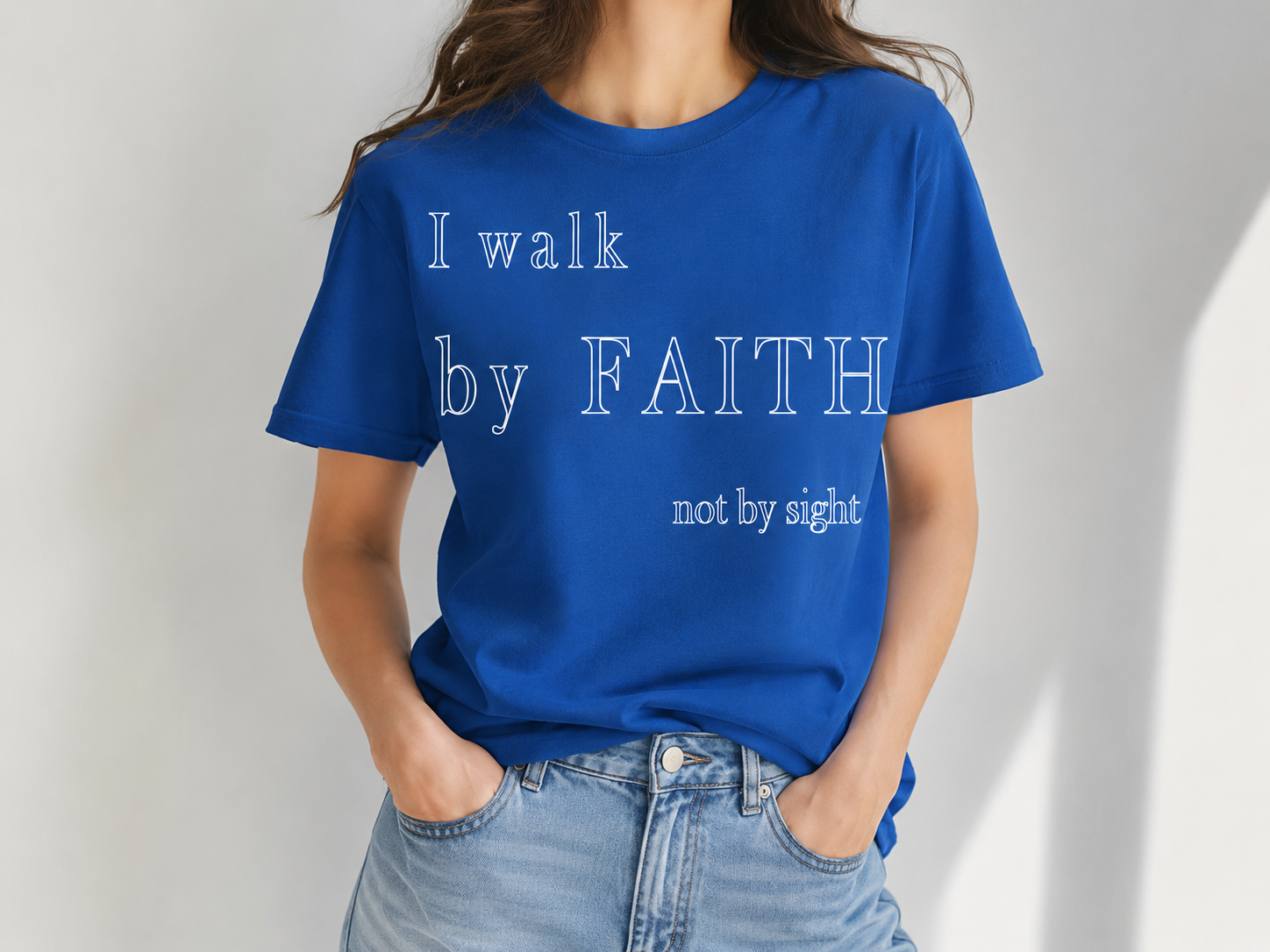 I Walk By Faith Not By Sight