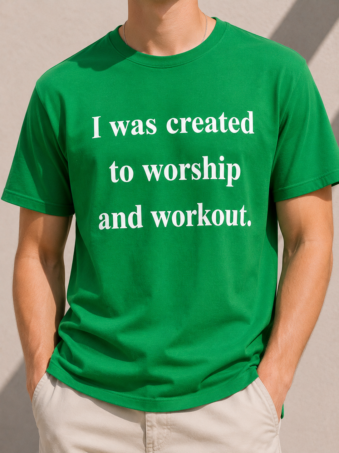 I Was Created To Worship And Workout