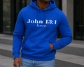 John 13:1 Love Hoodie