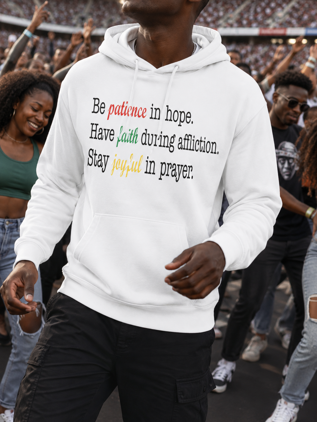 Be Joyful Juneteenth Hoodie