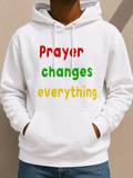 Prayer Changes Everything Juneteenth Hoodie
