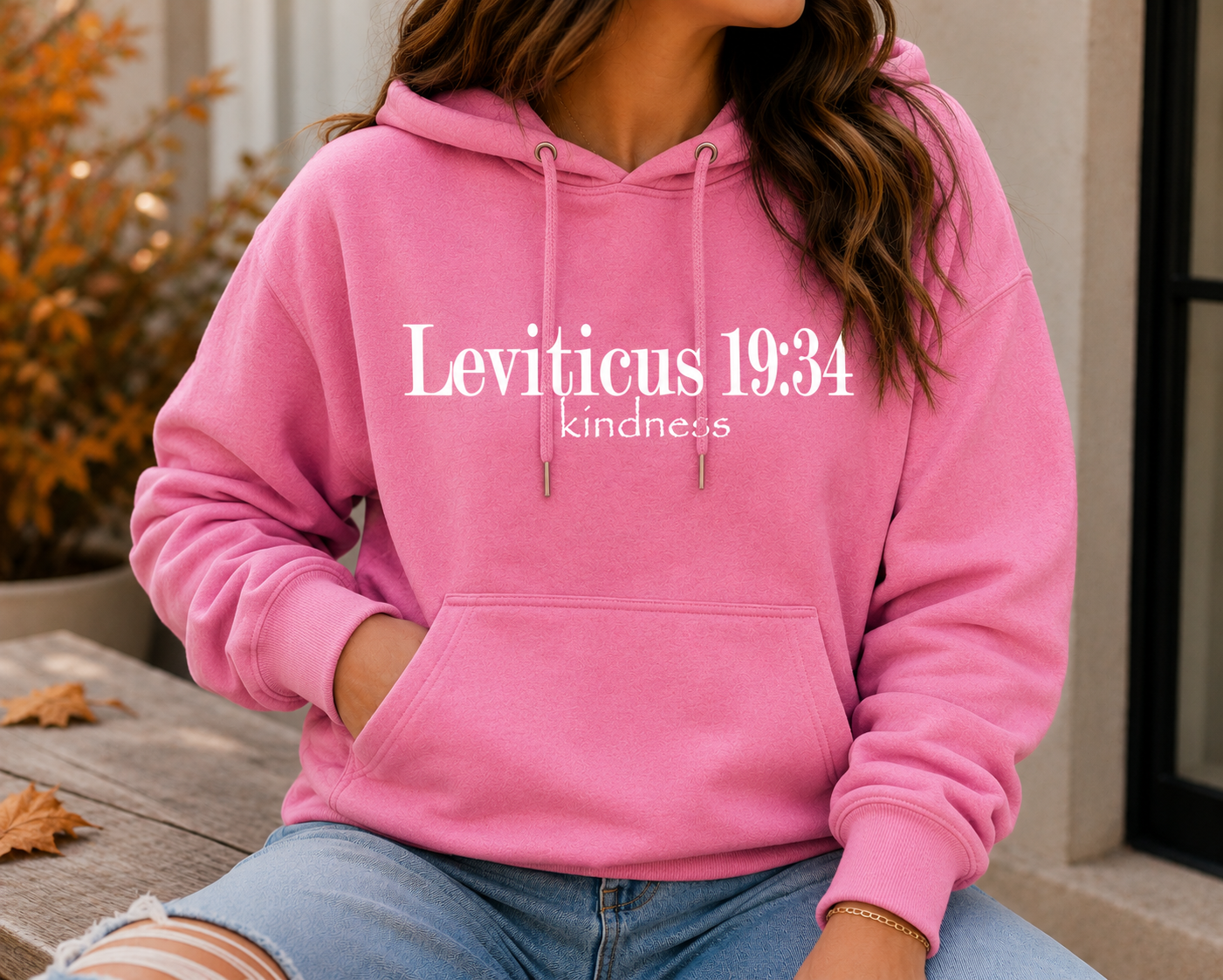 Leviticus 19:34 Kindness Hoodie
