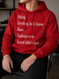 P.E.A.C.E. Putting Everything, hurt, trauma, Abuse, Challenges in my Eternal Father's hand Hoodie (Copy)
