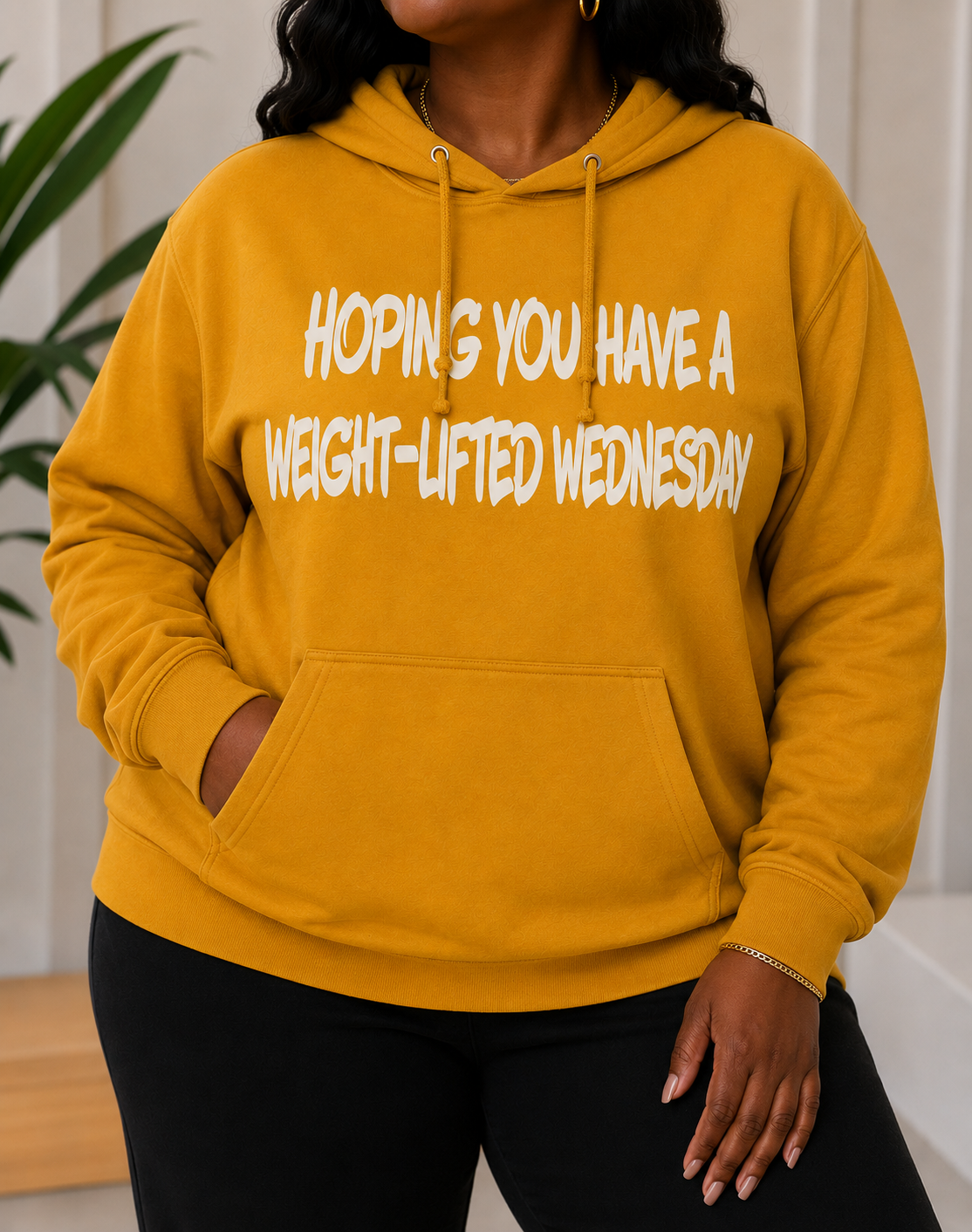 Hoping You Have A Weight-Lifted Wednesday Hoodie